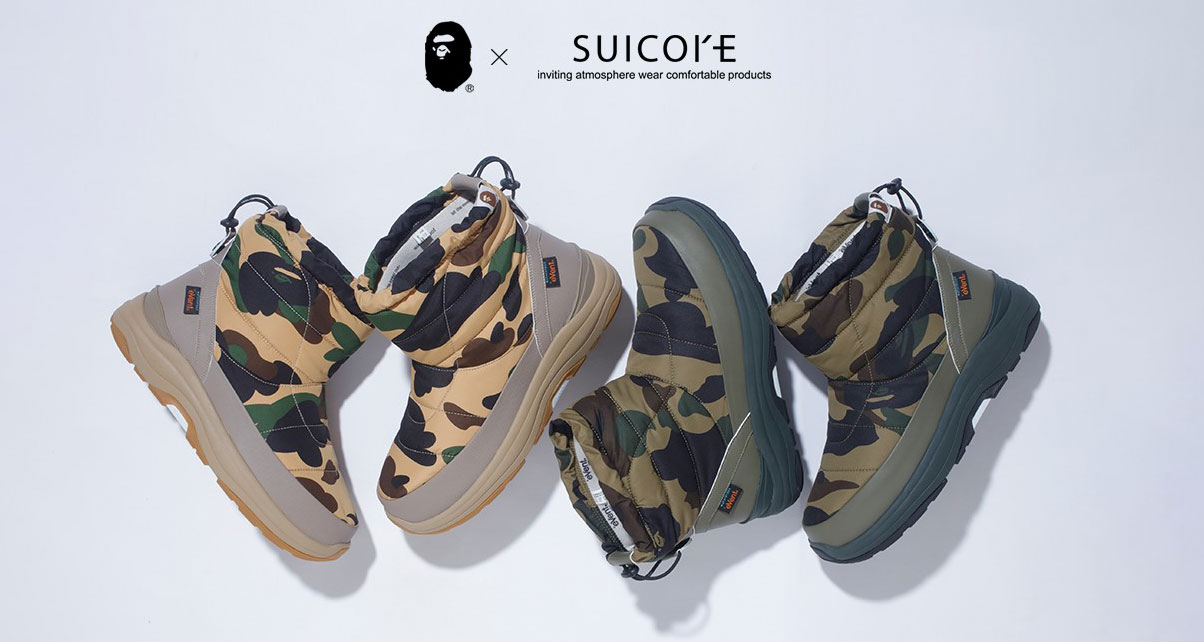 BAPE x SUICOKE BOWER BOOTS