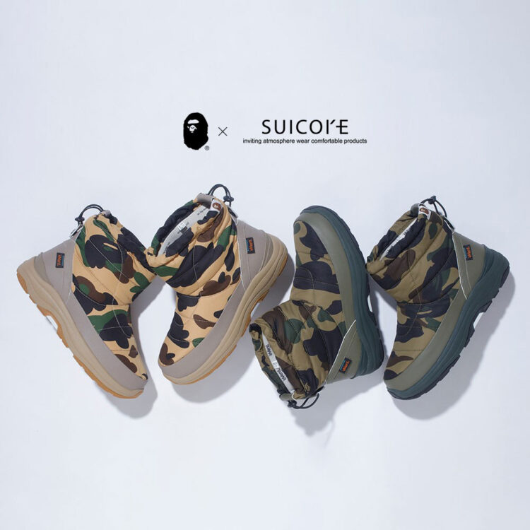 BAPE x SUICOKE BOWER BOOTS