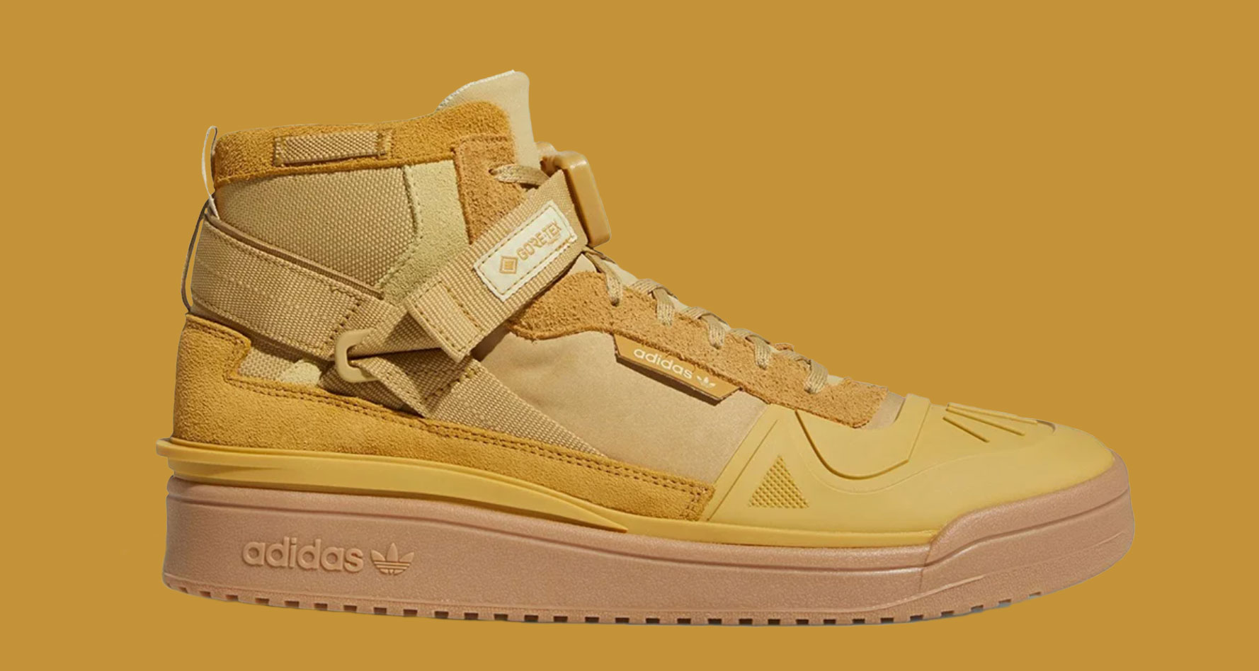 GORE-TEX x adidas Forum Hi “Wheat” GY5722