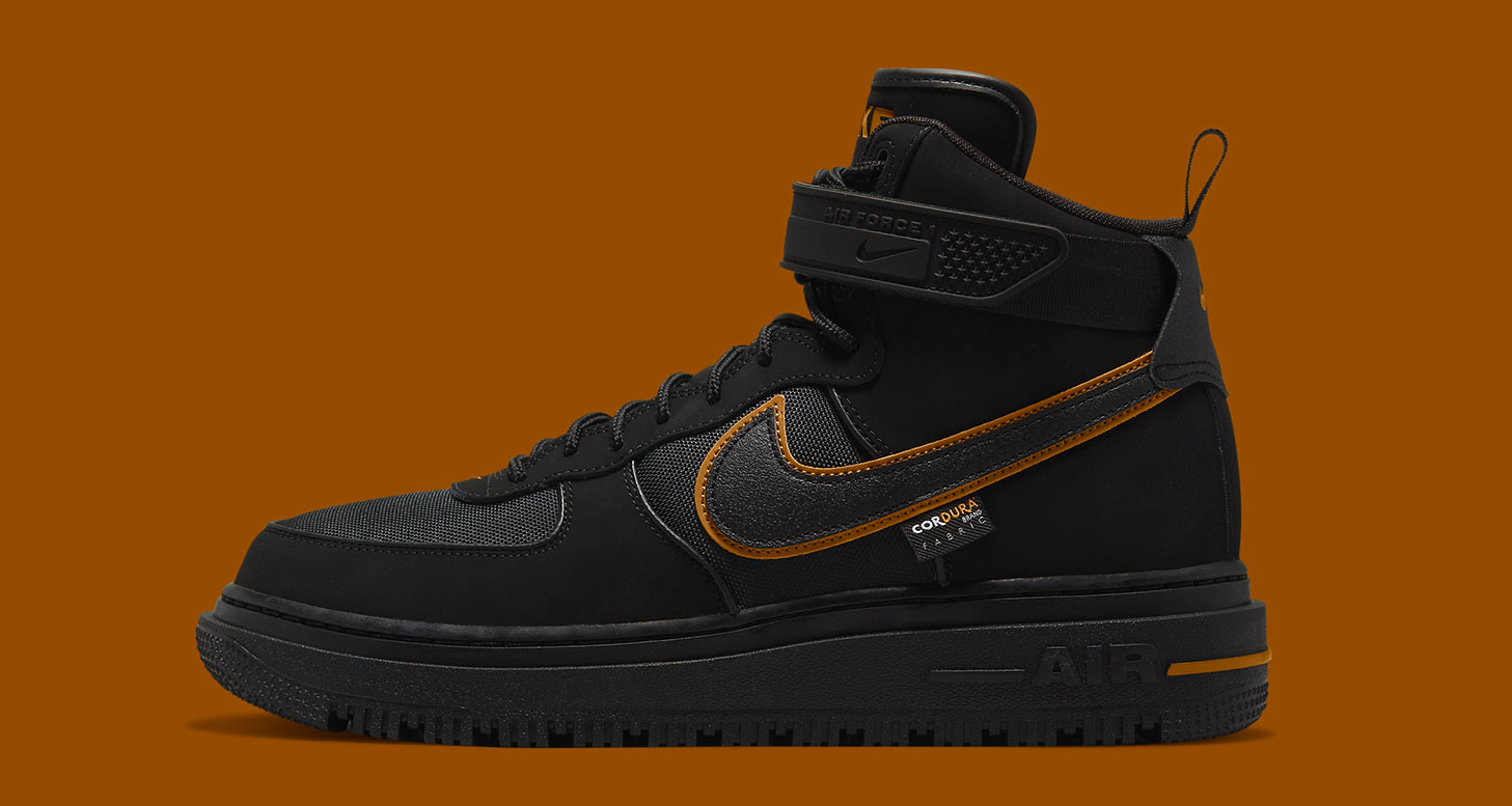 Nike Air Force 1 Boot Cordura “Black Wheat” DO6702-001