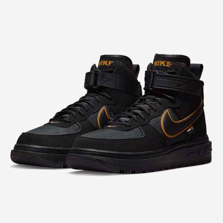 Nike Air Force 1 Boot Cordura “Black Wheat” DO6702-001