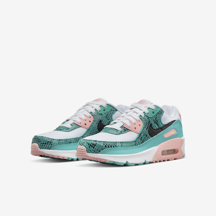 Nike Air Max 90 GS “Green Snakeskin” DR8926-300