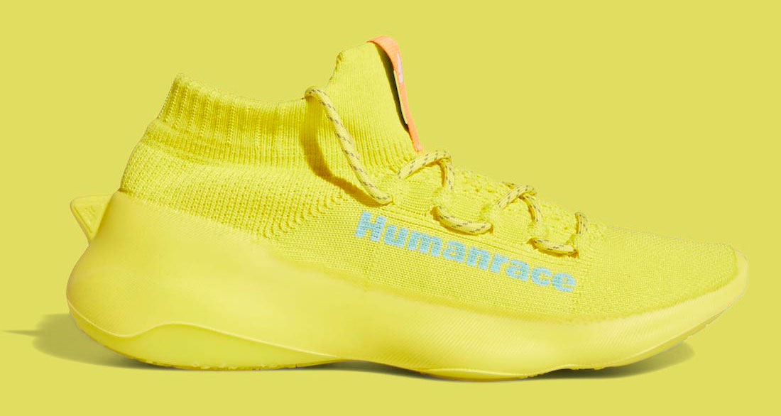 Pharrell x adidas Humanrace Sichona “Shock Yellow” GW4881