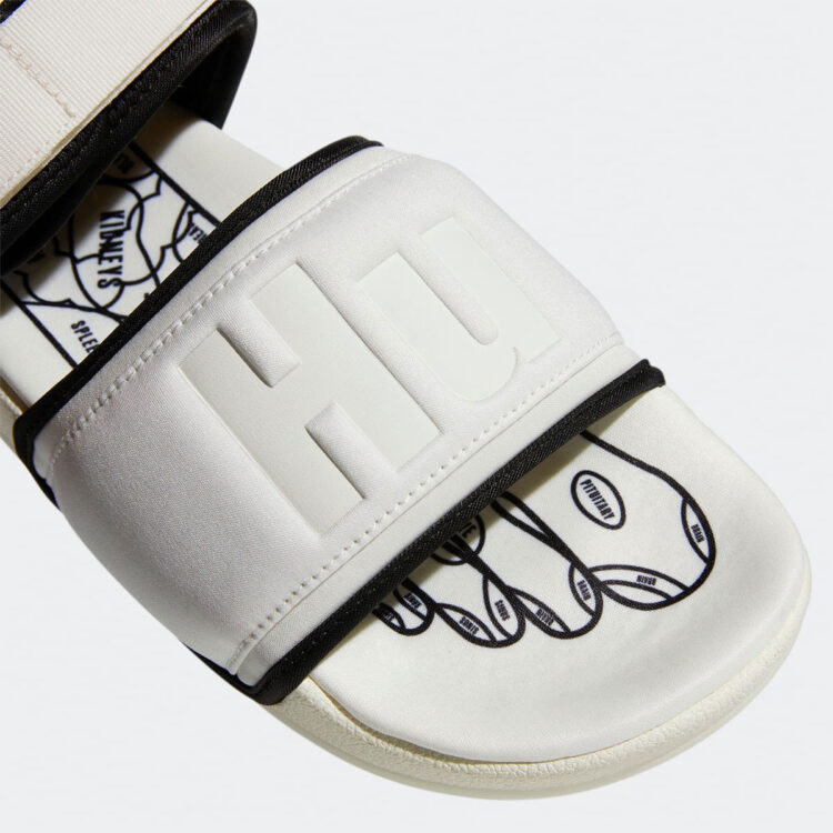 Pharrell x adidas Humanrace Adilette 2.0 “White/Black” GZ1891