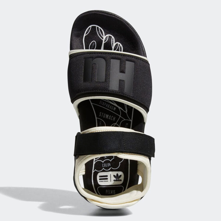 Pharrell x adidas Humanrace Adilette 2.0 GZ1892 “Black/White”