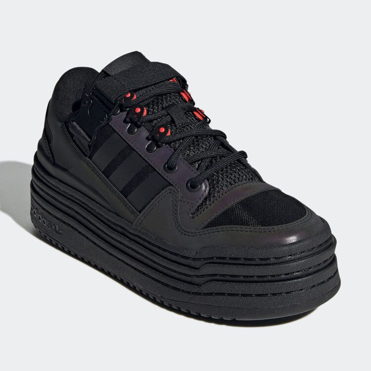 adidas Triple Platforum Lo "Triple Black" GY9607