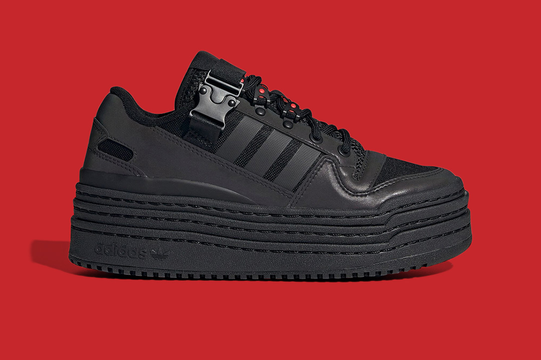 adidas Triple Platforum Lo "Triple Black" GY9607