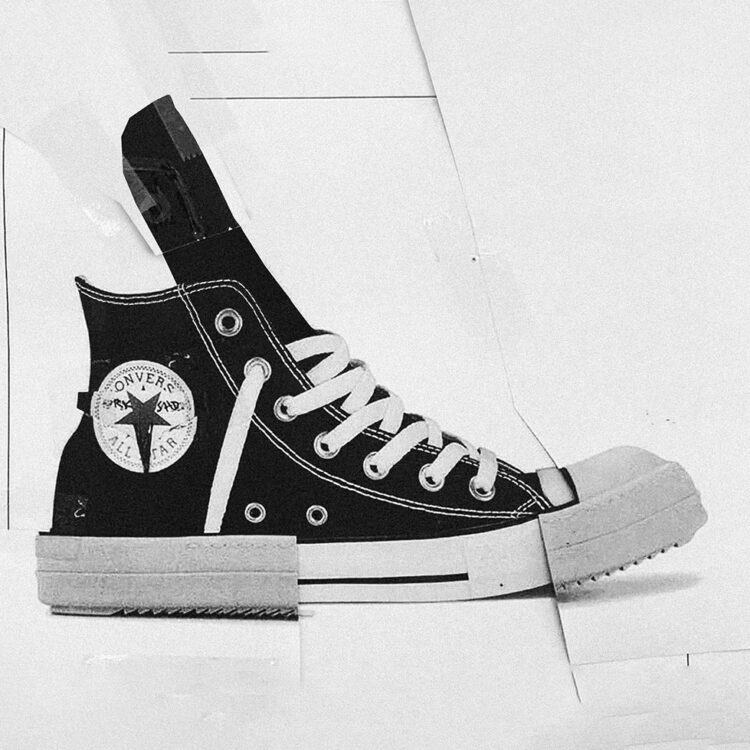 DRKSHDW x Converse DRKSTAR Chuck 70 A00130C