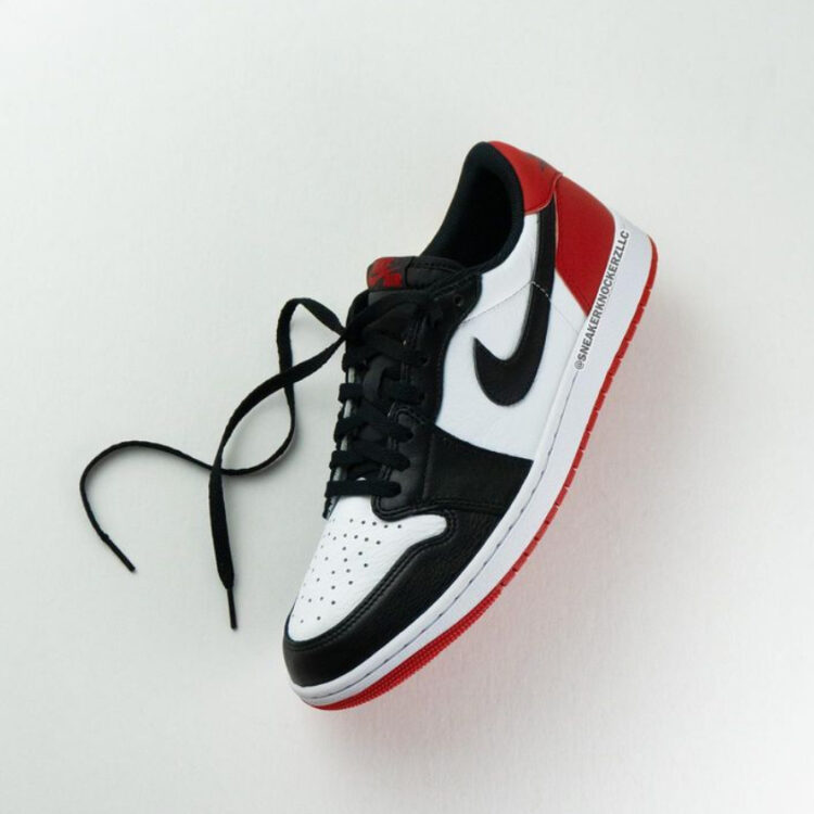 Air Jordan 1 Low OG “Black Toe” CZ0790-106