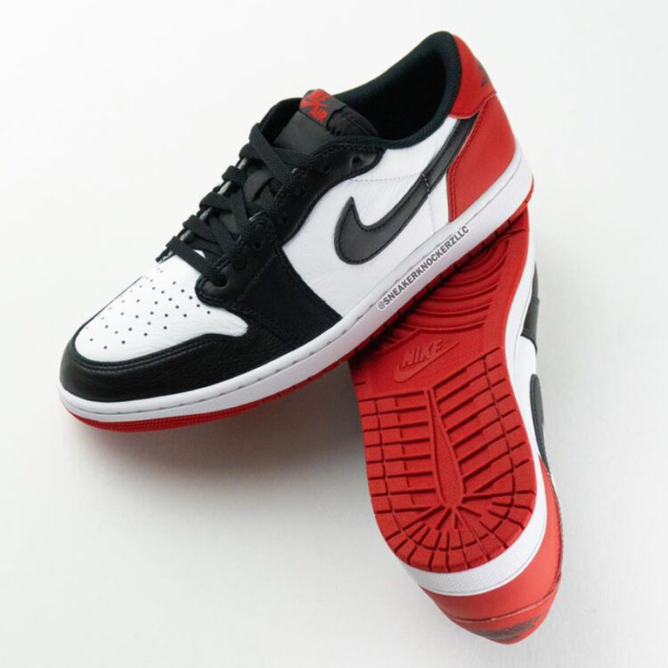 Air Jordan 1 Low OG “Black Toe” CZ0790-106