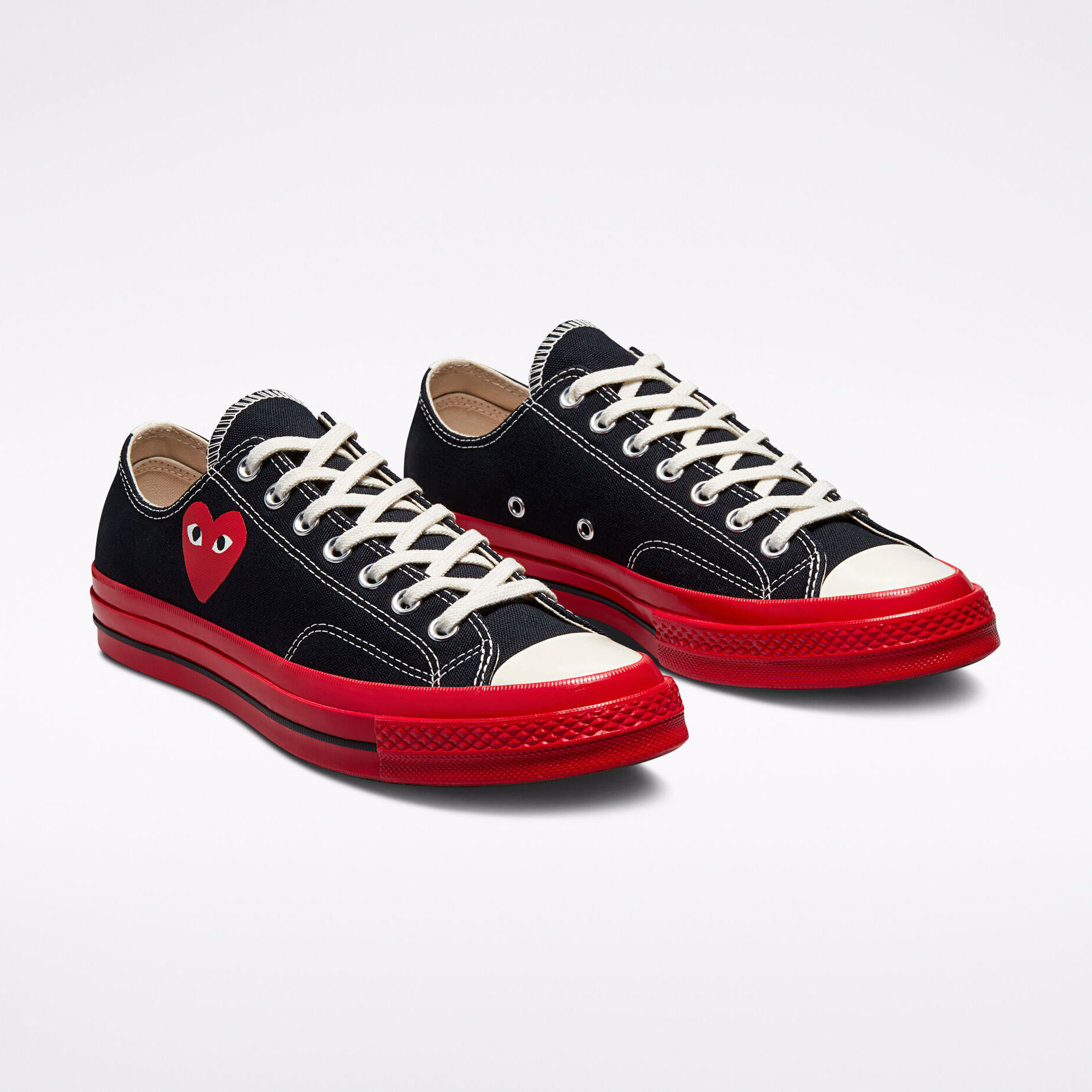 Comme des Garçons PLAY x Converse Chuck 70 “Red” Collection