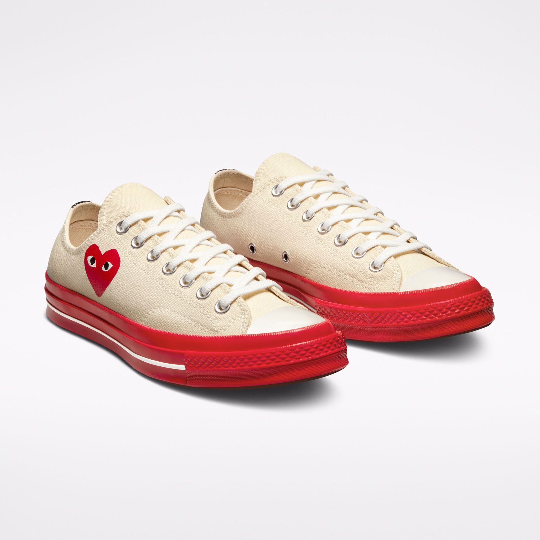 Comme des Garçons PLAY x Converse Chuck 70 “Red” Collection