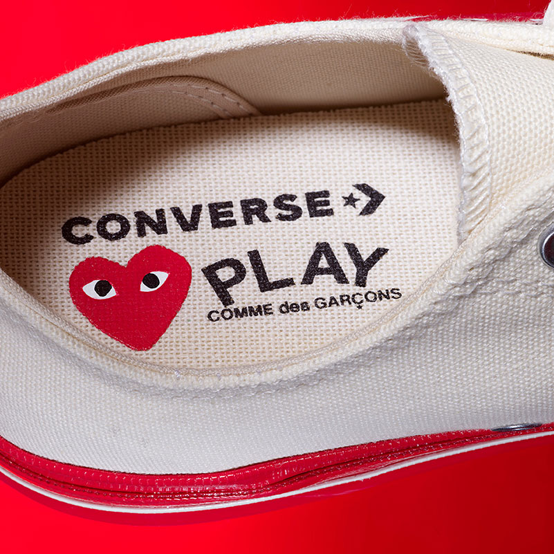 Comme des Garçons PLAY x Converse Chuck 70 “Red” Collection