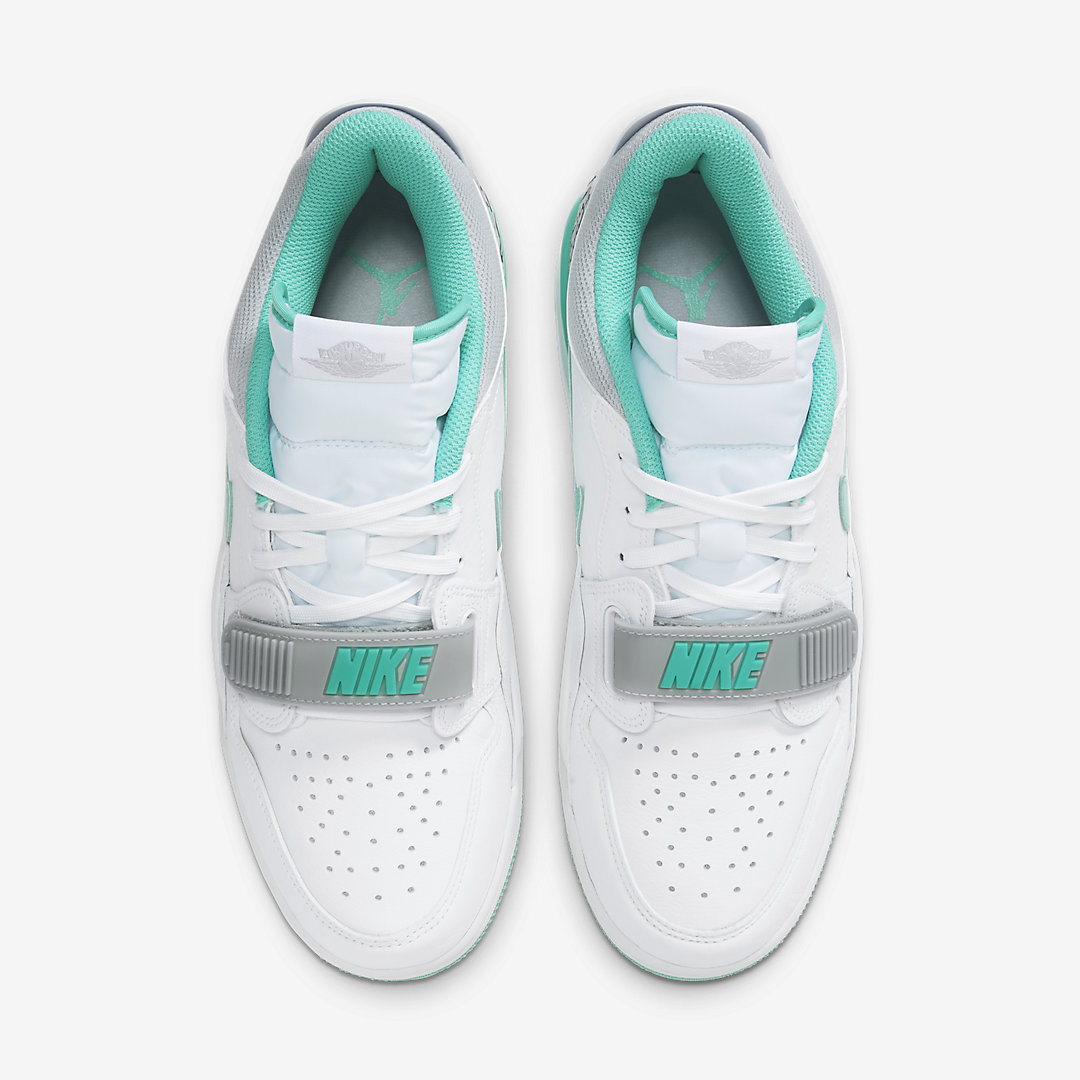 Jordan Legacy 312 Low "White/Turquoise" CD7069-130 