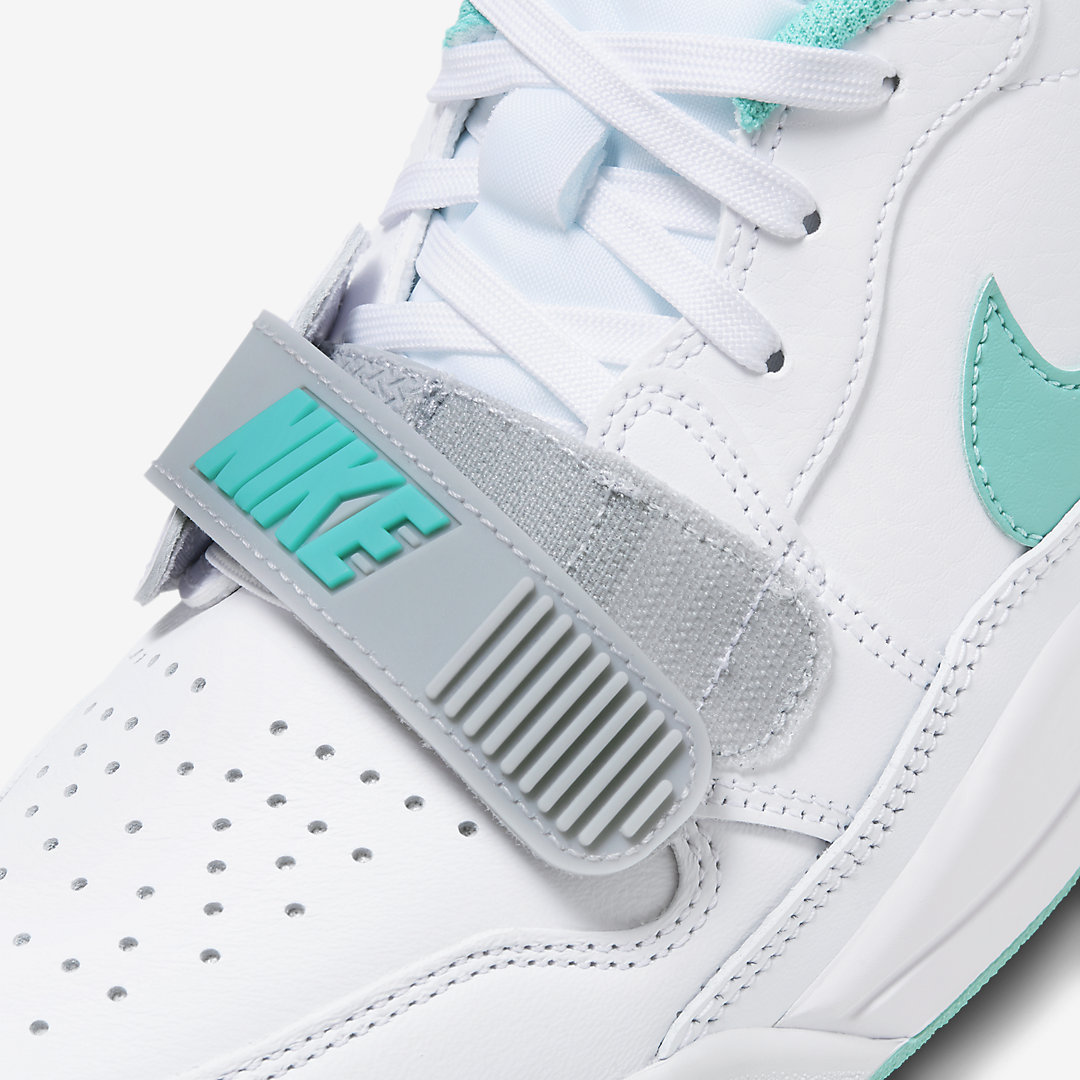 Jordan Legacy 312 Low "White/Turquoise" CD7069-130 