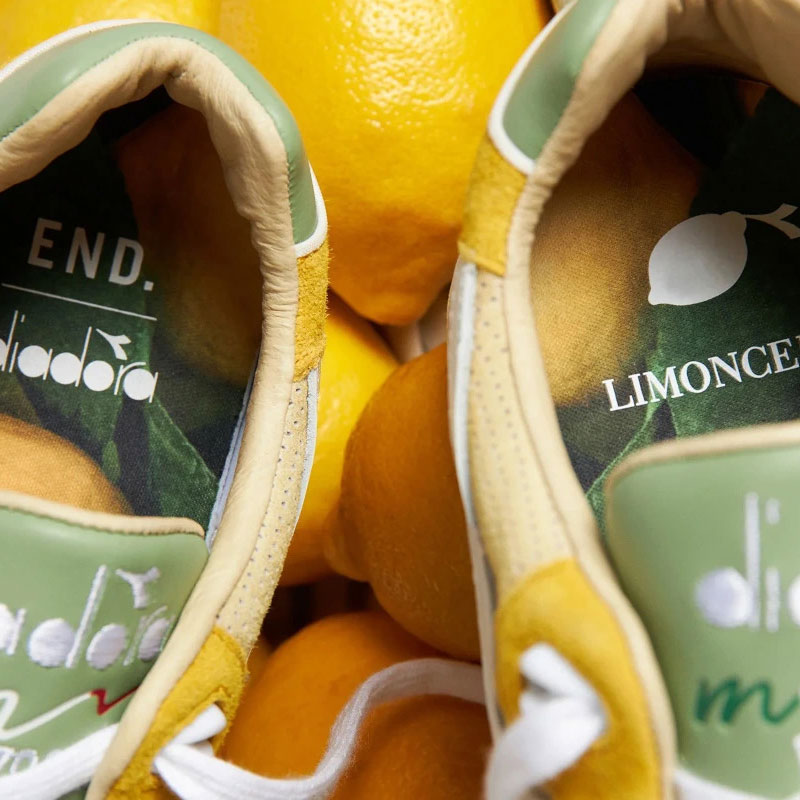 END. x Diadora V7000 "Limoncello"