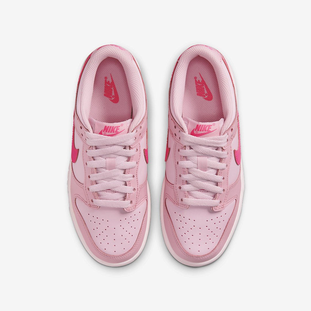 Nike Dunk Low “Triple Pink” GS DH9765-600