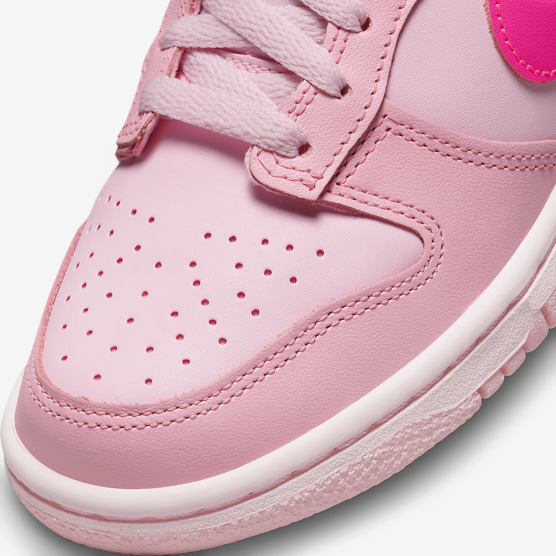 Nike Dunk Low “Triple Pink” GS DH9765-600