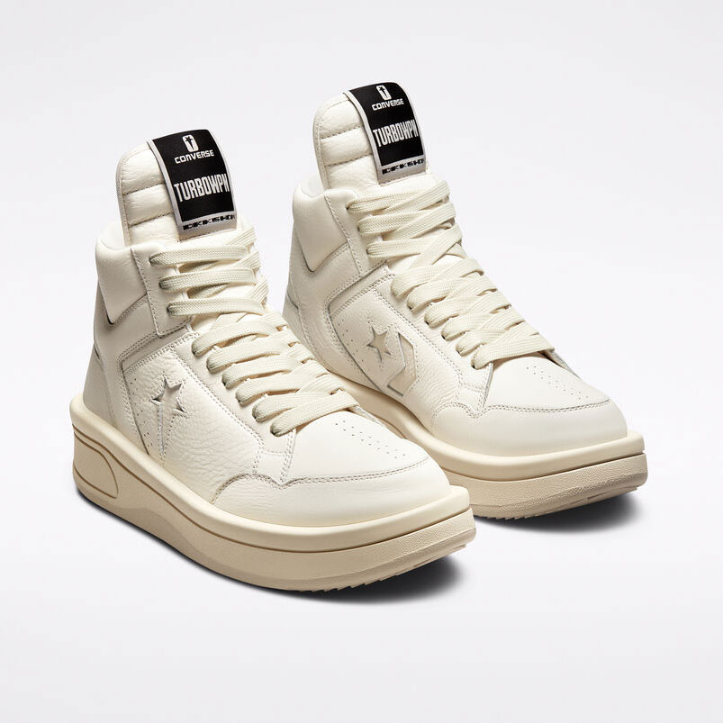 Rick Owens DRKSHDW x Converse TURBOWPN “Egret” 172343C