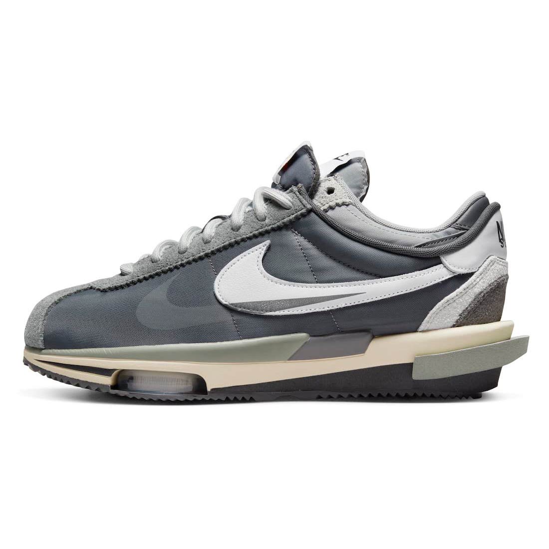 Sacai x Nike Cortez 4.0 “Grey” DQ0581-001