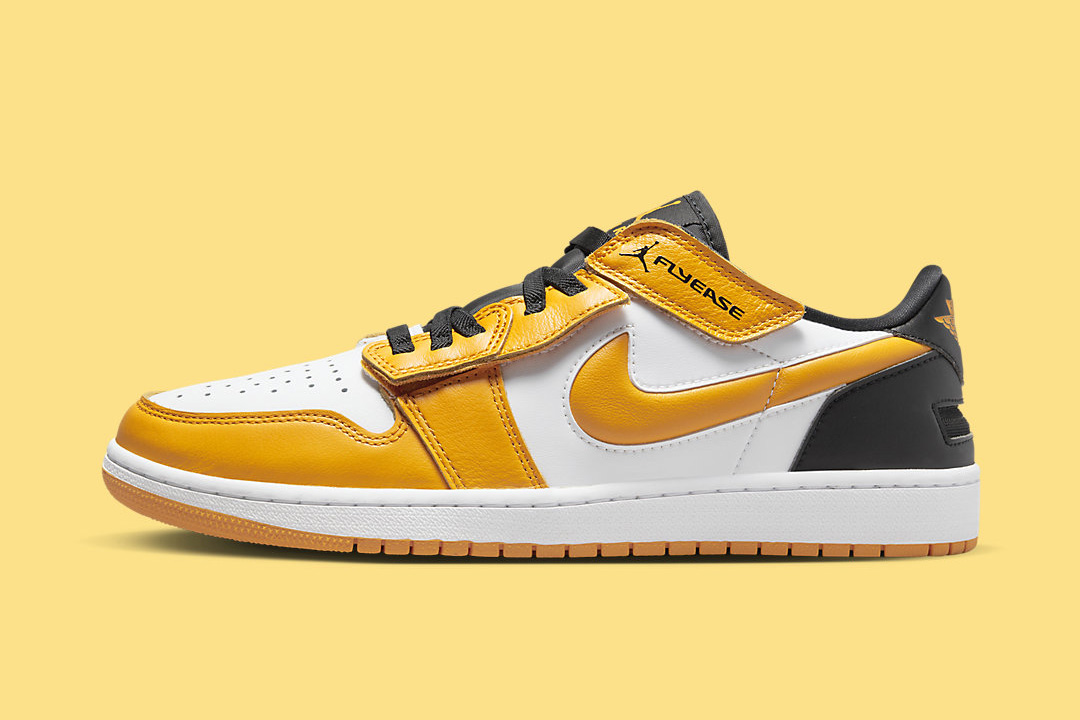 Air Jordan 1 Low FlyEase “University Gold” DM1206-107