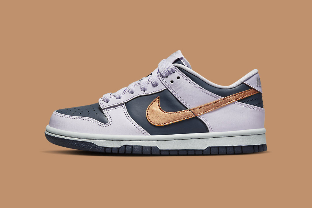 Nike Dunk Low GS “Copper Swoosh” DX1663-400