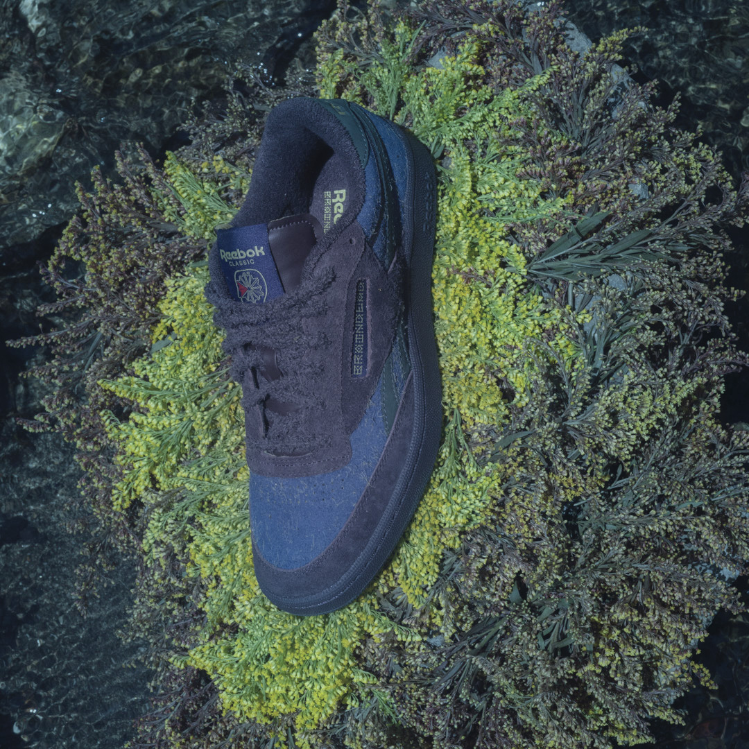 Brain Dead x Reebok Club C Revenge (Purple Abyss / Dark Forest / Batik Blue)