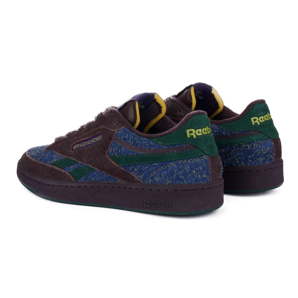 Brain Dead x Reebok Club C Revenge (Purple Abyss / Dark Forest / Batik Blue)