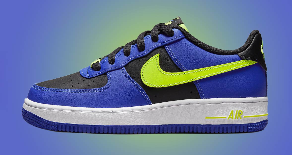 Nike Air Force 1 Low GS "Blue Volt" FD0302-400