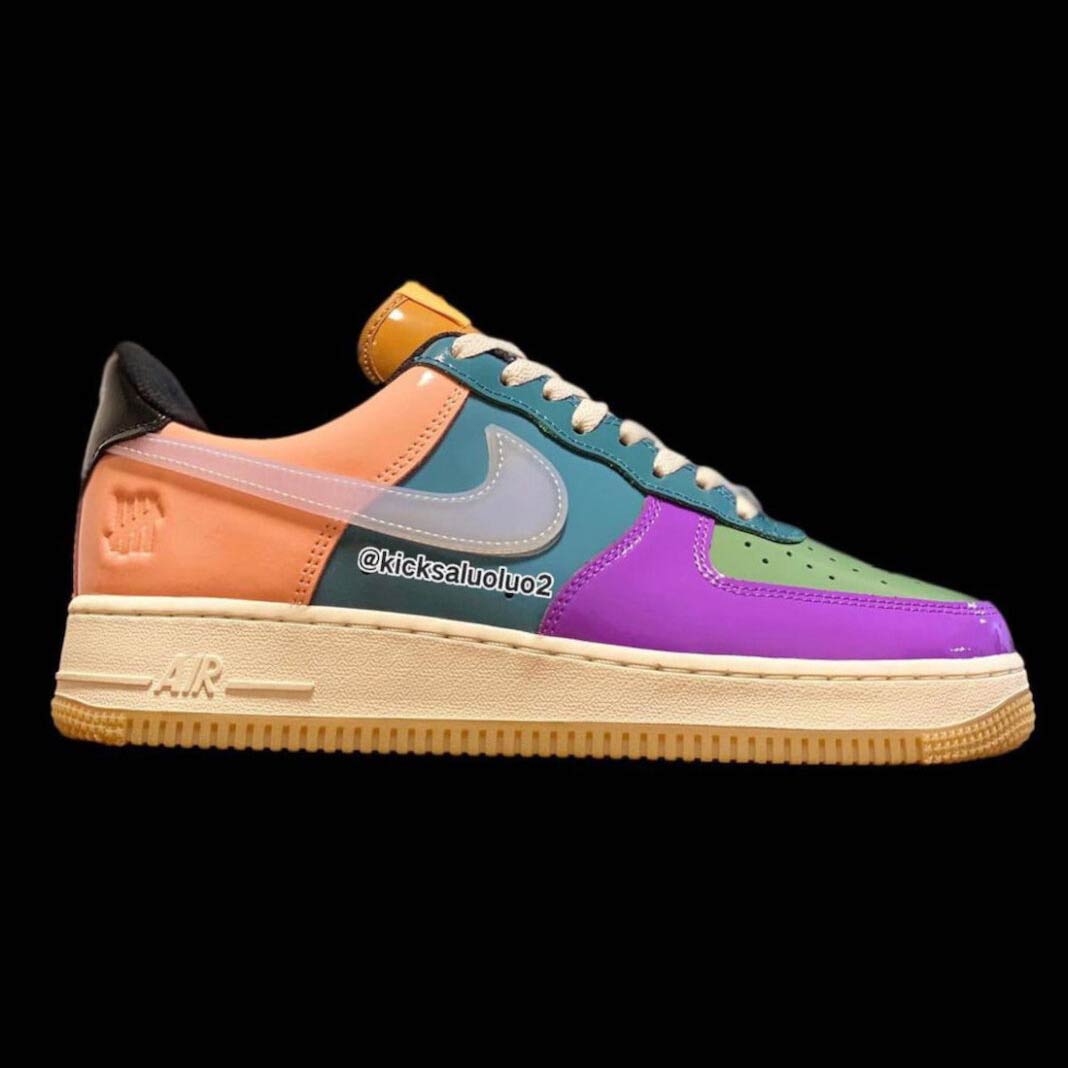 Undefeated x Nike Air Force 1 Low "Multi-Patent" 