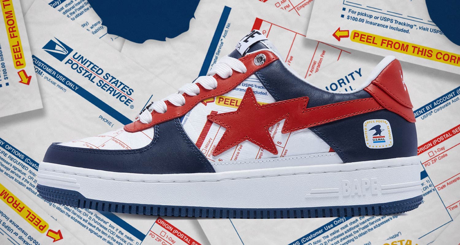 USPS x A Bathing Ape BAPE STA Collection