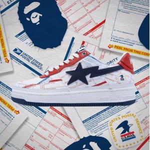 USPS x A Bathing Ape BAPE STA Collection