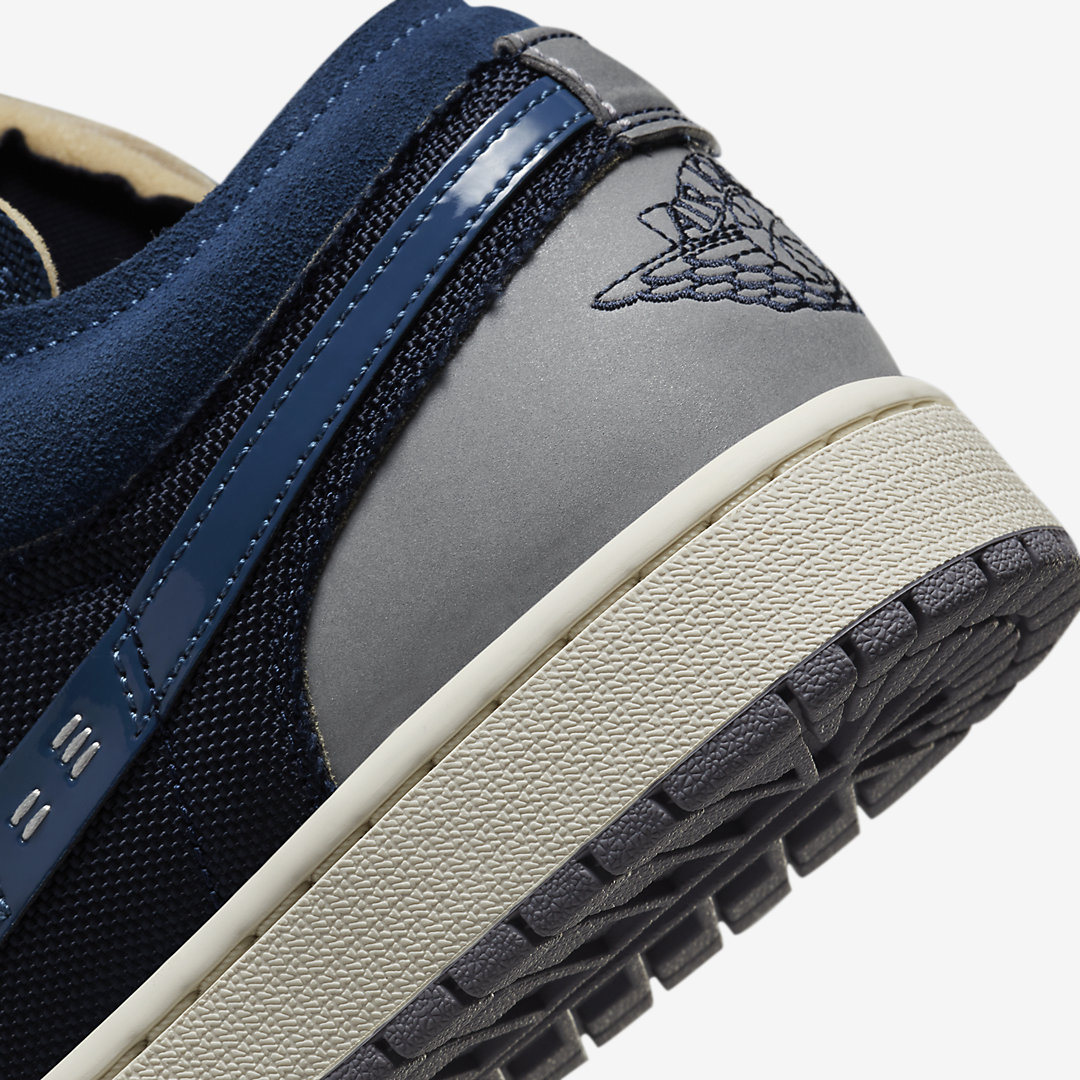 Air Jordan 1 Low SE Craft "Obsidian" DR8867-400