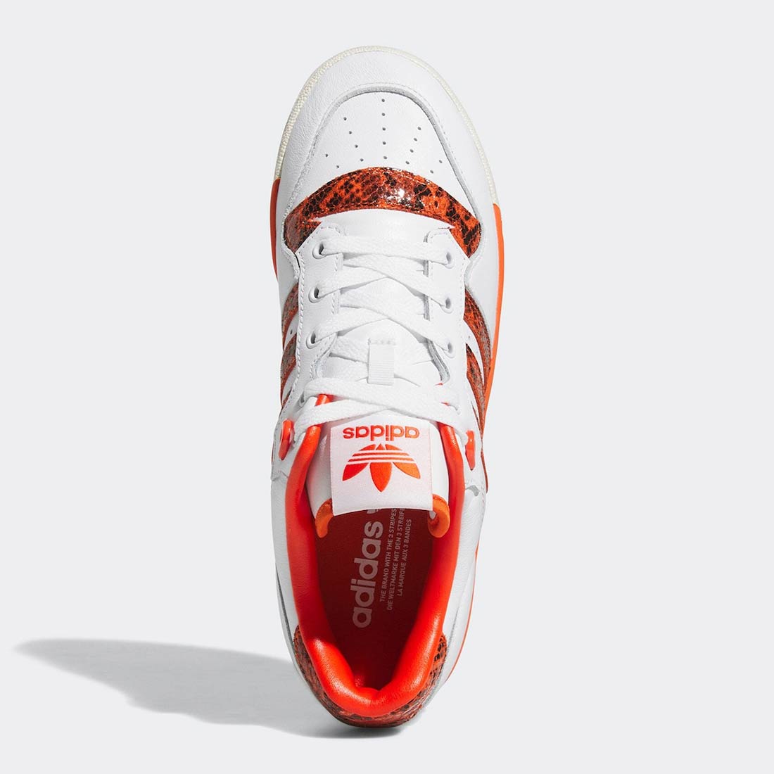 adidas Rivalry Low “Orange Snakeskin” HP9048