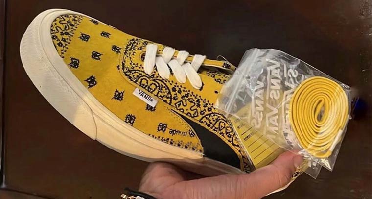 Rhude x Vans Acer Ni SP "Yellow Bandana"