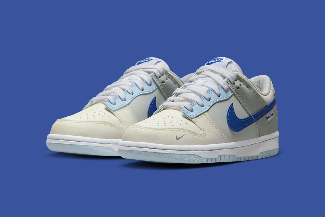 Nike Dunk Low GS "Ivory/Hyper Royal" FB1843-141