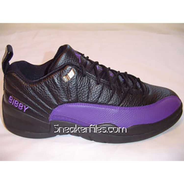 Air Jordan 12 Low Mike Bibby PE (Image via Sneaker Files)