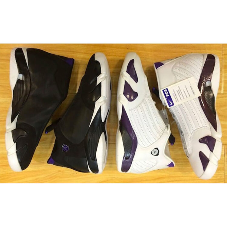 Air Jordan 14 Ray Allen PE (Image via eBay)