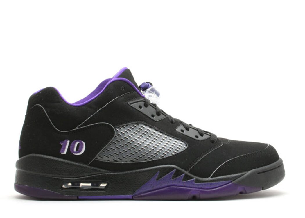 Air Jordan 5 Low Mike Bibby PE "Away" (Image via Flight Club)