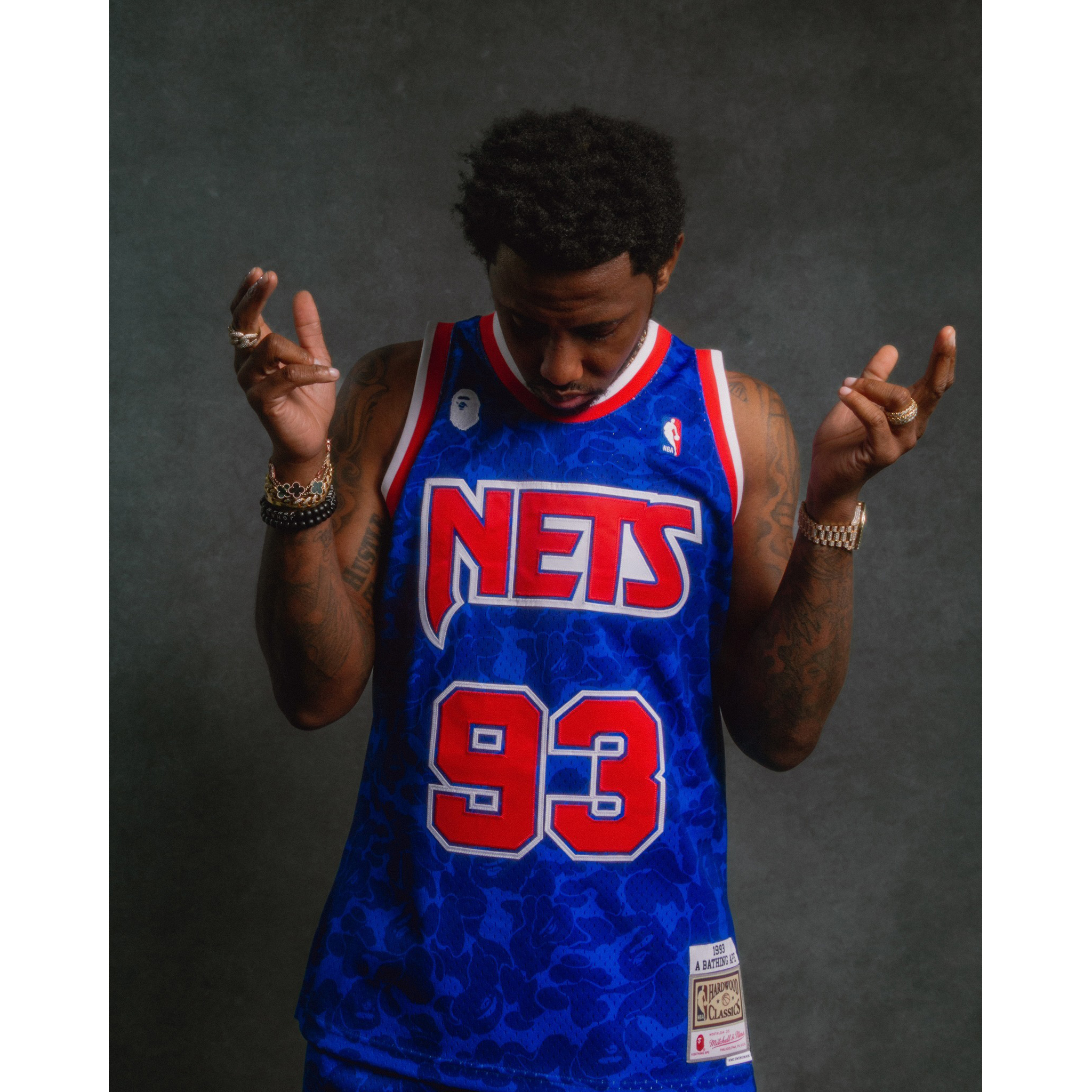 BAPE x Mitchell & Ness x NBA Uniforms