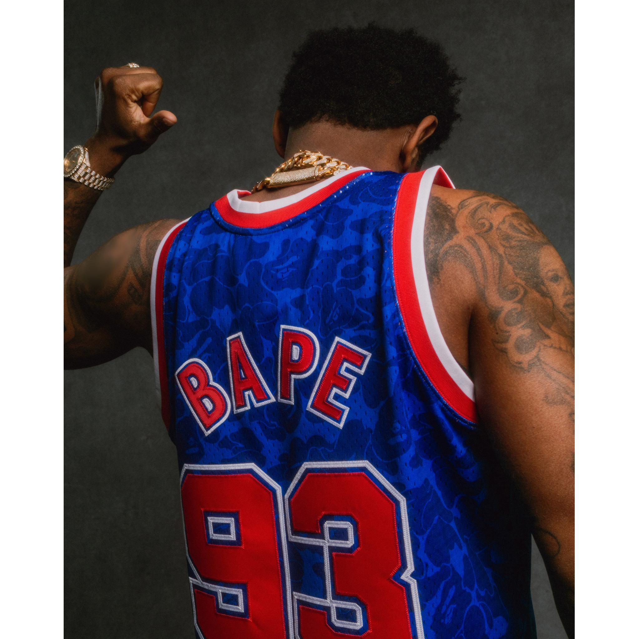 BAPE x Mitchell & Ness x NBA Uniforms