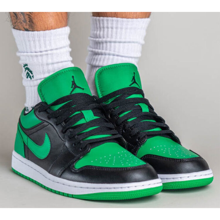 Air Jordan 1 Low “Lucky Green” 553558-065