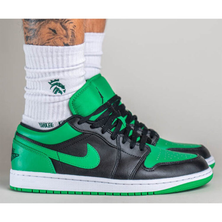 Air Jordan 1 Low “Lucky Green” 553558-065