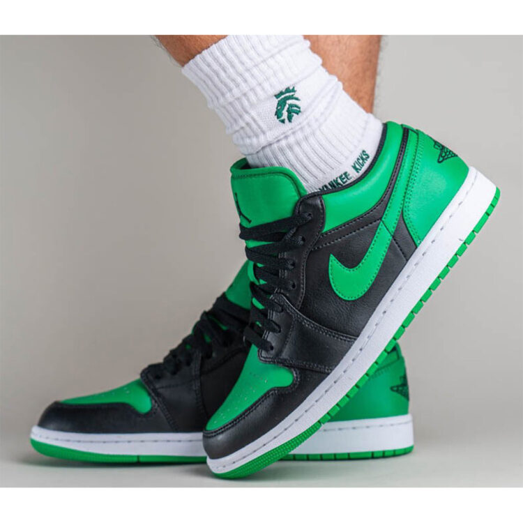 Air Jordan 1 Low “Lucky Green” 553558-065