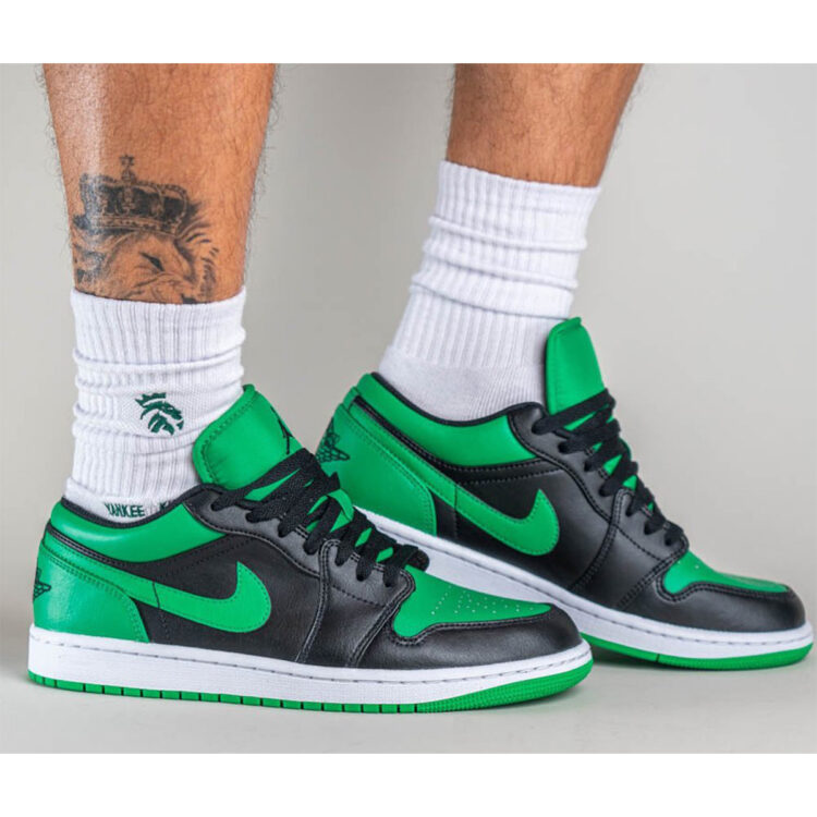 Air Jordan 1 Low “Lucky Green” 553558-065