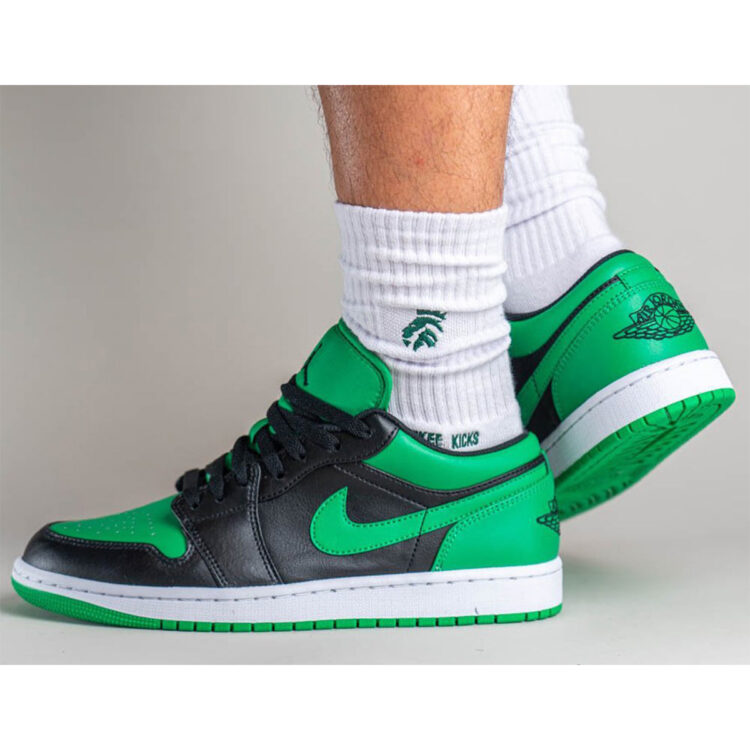 Air Jordan 1 Low “Lucky Green” 553558-065