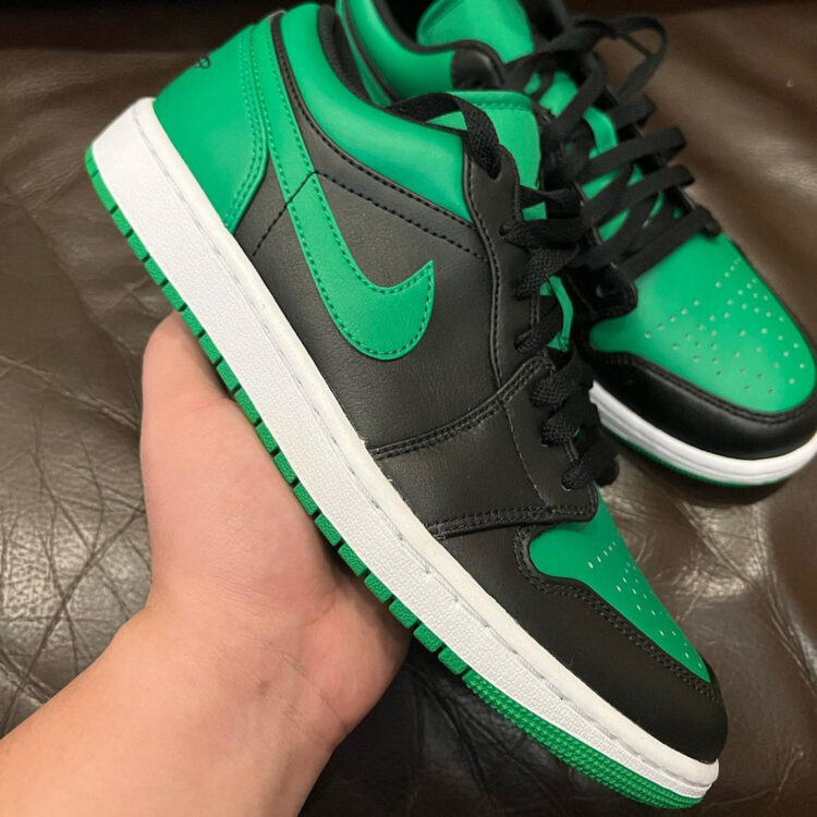 Air Jordan 1 Low “Lucky Green” 553558-065