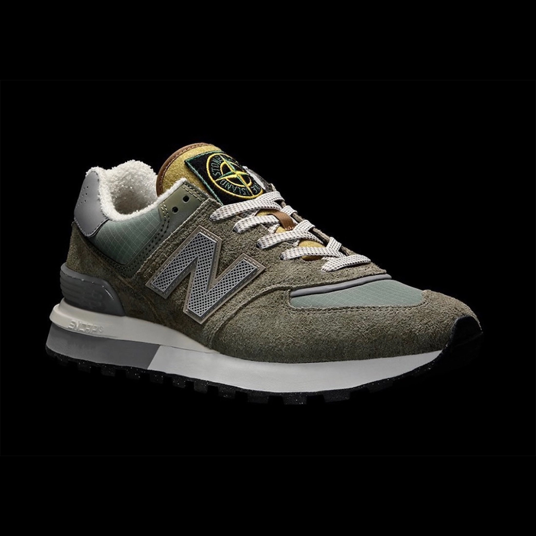 Stone Island x New Balance 574 “Steel Blue”