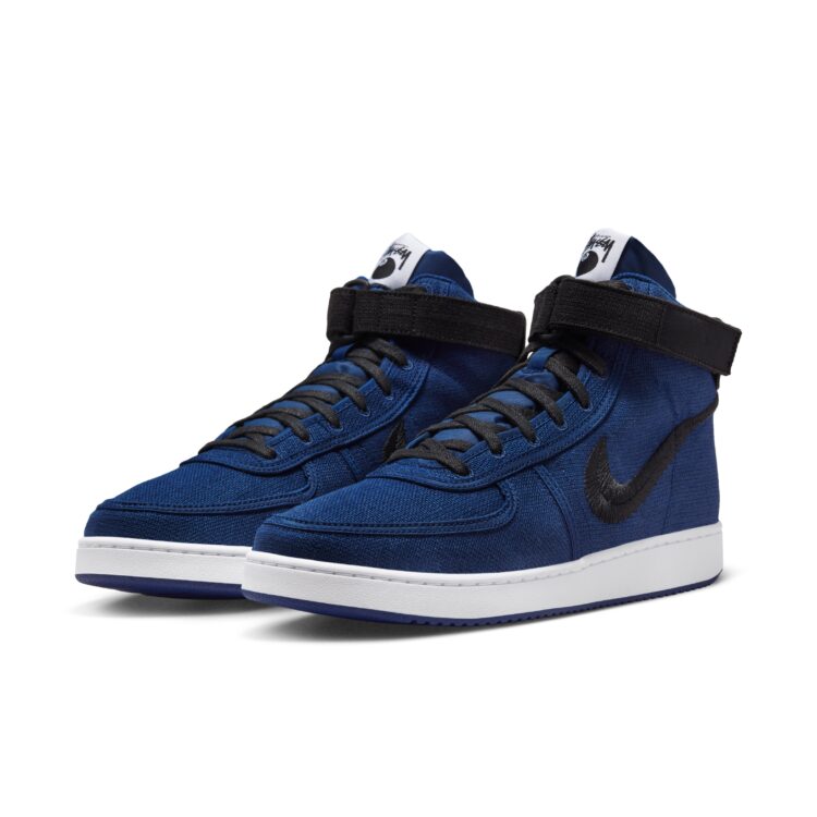 Stussy x Nike Vandal High SP "Deep Royal Blue" DX5425-400