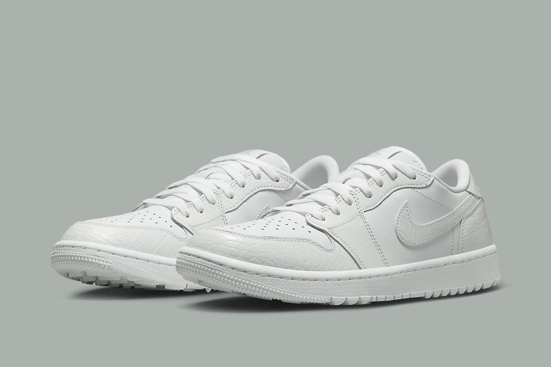 Air Jordan 1 Low Golf "White Croc" DD9315-110